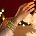 Wintergarten | 925 Sterling Silber | Firefly Glasgarten Armband